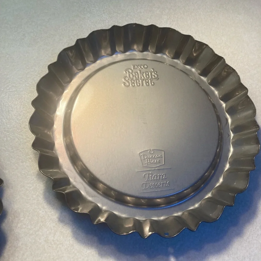 Ecko vintage fluted quiche pan